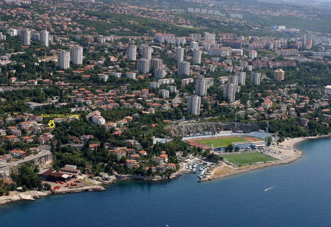 Apartament Dorian Rijeka Zewnętrze zdjęcie